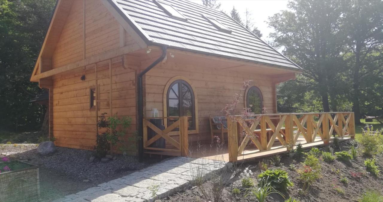 Woodorf Drewnem Uslane - Domki Z Bala Nad Rzeka Slupia Wsrod Pol I Lasow Z Chata Grillowa, Ogniskiem I Placami Zabaw Dla Dzieci Устка Экстерьер фото